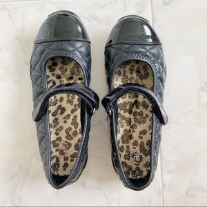 Black Mary Jane Ballerina Flats Girls